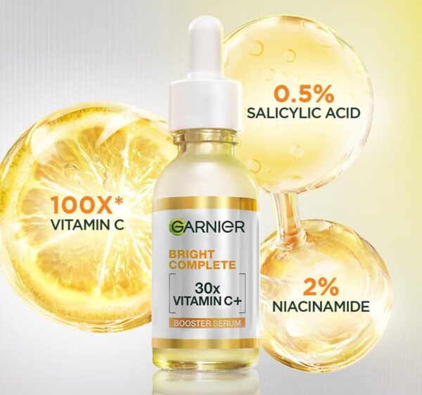 Brighten your skin in just 3 days with Garnier’s Vitamin C + Booster Face Serum
