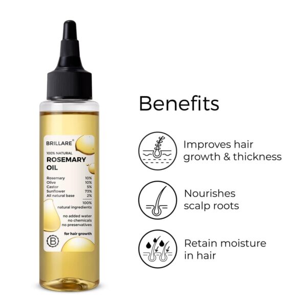Rosemary Oil for Hair Care – Boost Growth & Scalp Health - 100ml
