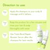 direction of use of WishCare Triple Bond Repair Shampoo
