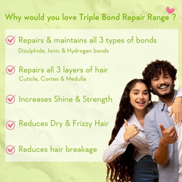 why you should use WishCare Triple Bond Repair Shampoo