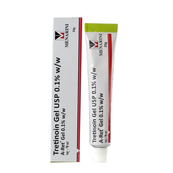 a ret gel tube with packaging box
