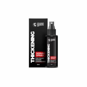 Beardo Thickening Serum Spray 50 ml with outer box — for fuller, denser looking hair
