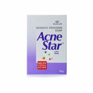 Acne Star 2.5% Benzoyl Peroxide Soap 75g